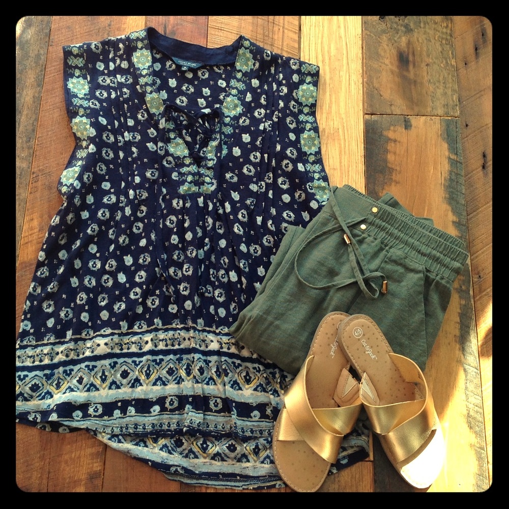 Lucky Brand peasant top